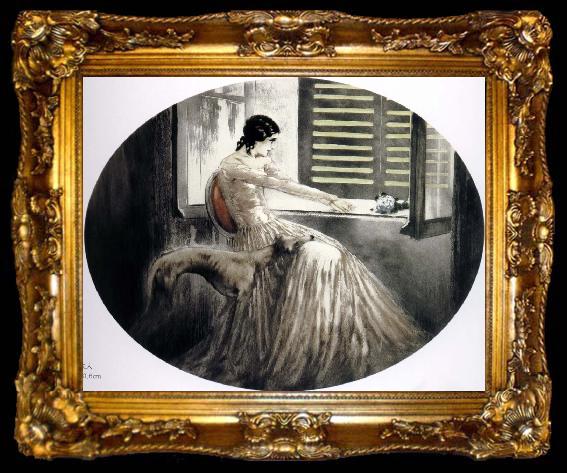 framed  Louis Lcart Madame Bovary, ta009-2